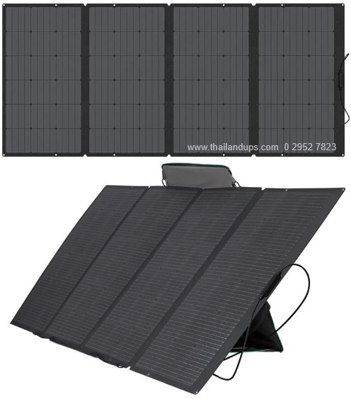 ecoflow solar panel 400 watts ecoflow solar panel 400 watts สีดำ